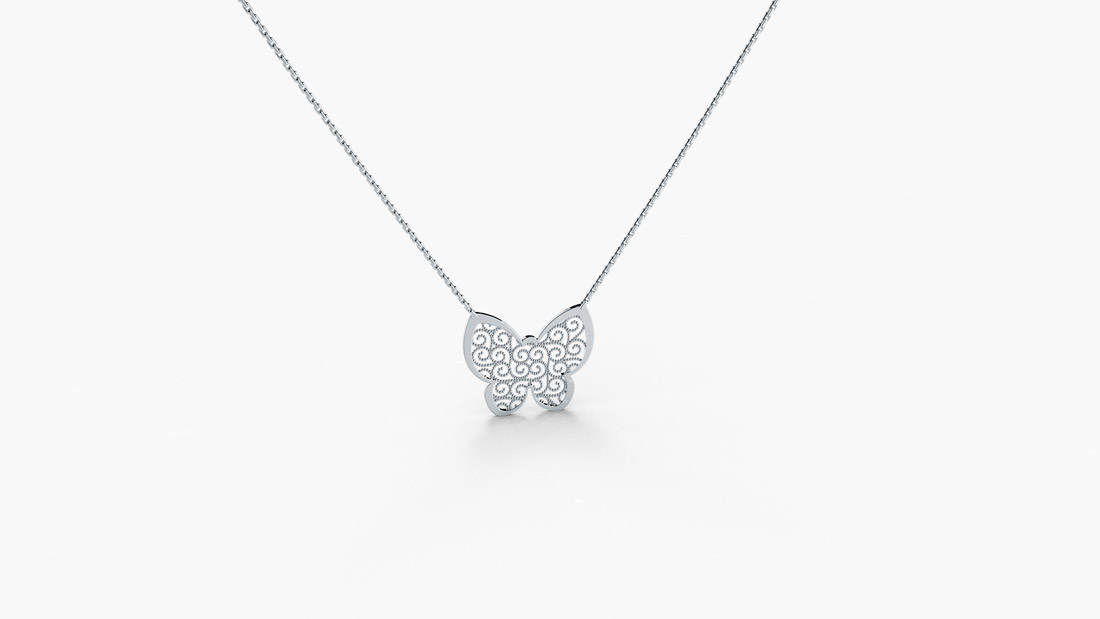 Srebrna ogrlica, redovna cijena 430kn, s  popustom 215kn