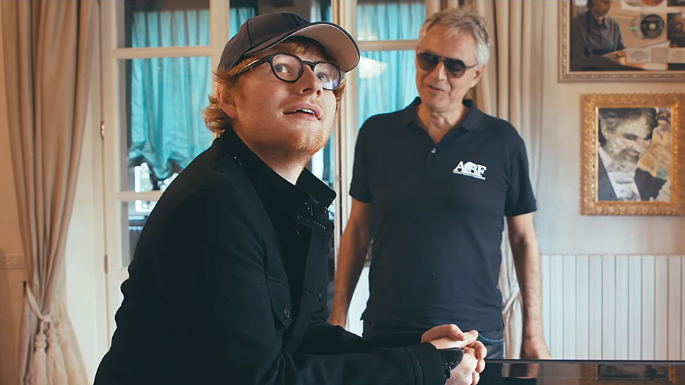 Ed Sheeran snimio još jedan duet za pjesmu Perfect – ovog puta s Bocellijem