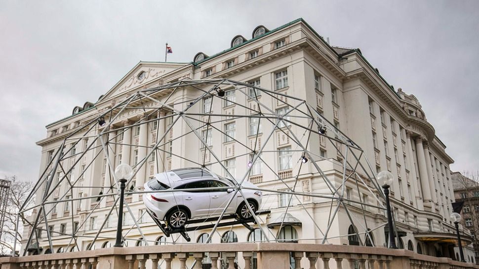 Na terasi hotela Esplanade predstavljen novi Jaguar