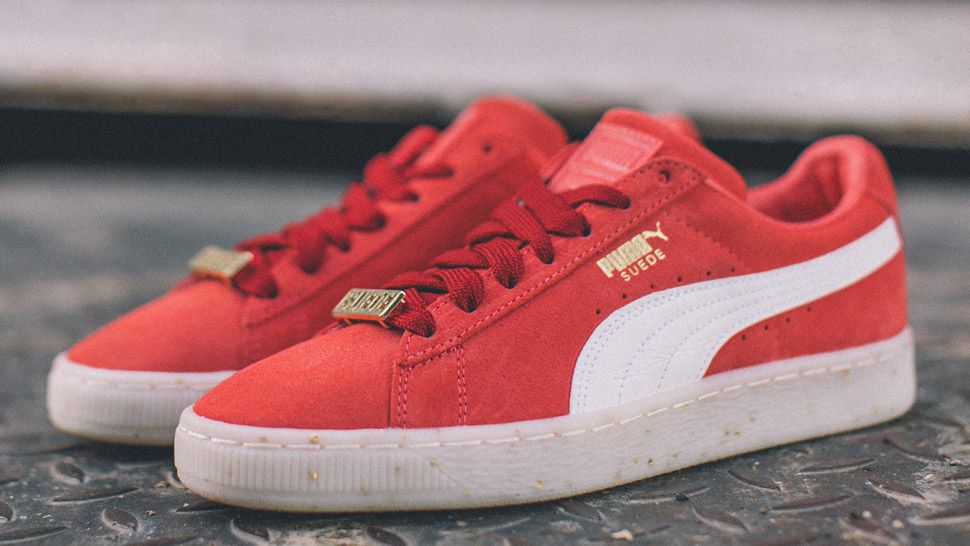 Novi model Puma Suede tenisica ima zlatne šljokice u potplatu