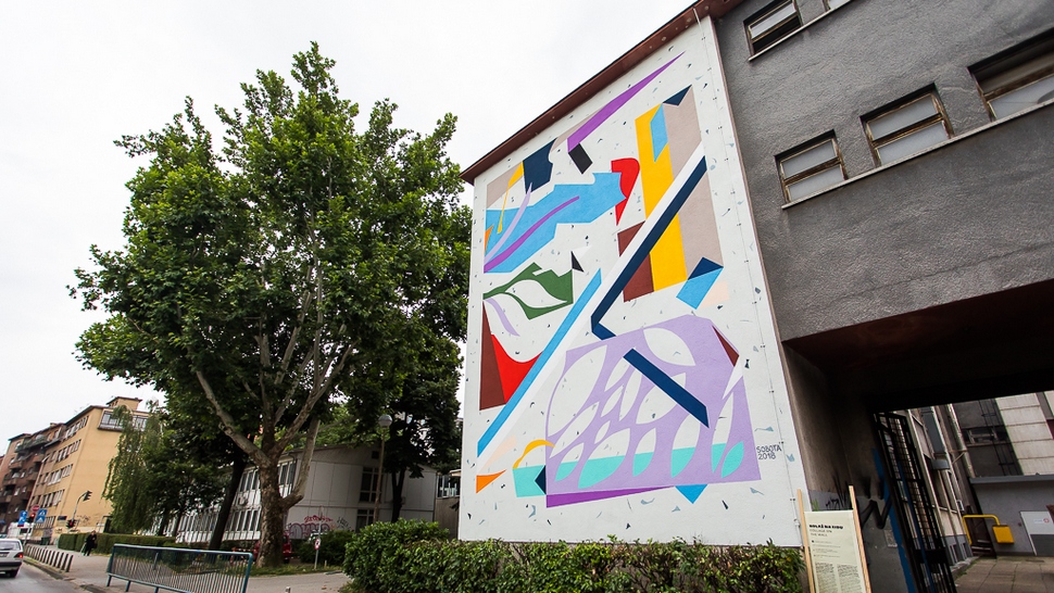 Lice grada: Škola u centru Zagreba je dobila veliki mural za rođendan