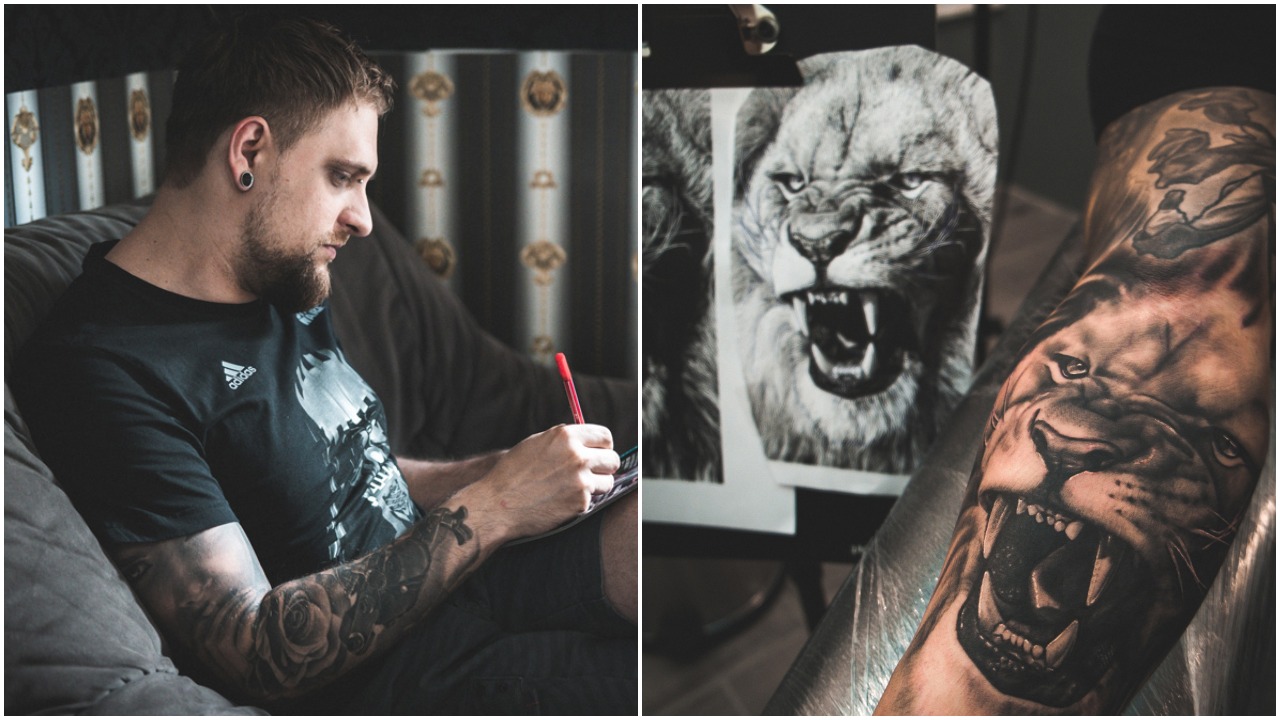 Realistične tetovaže tattoo artista iz Karlovca