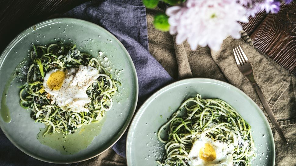 Zoodles “tjestenina” od tikvica i jaje na oko