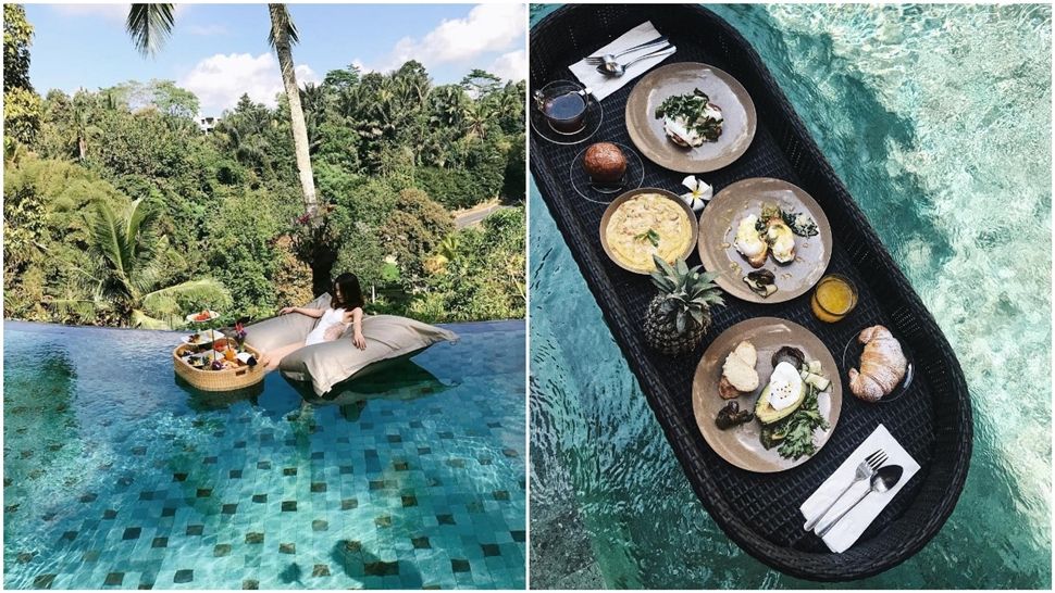 Floating breakfast na Baliju je doručak kakav želimo svakog jutra