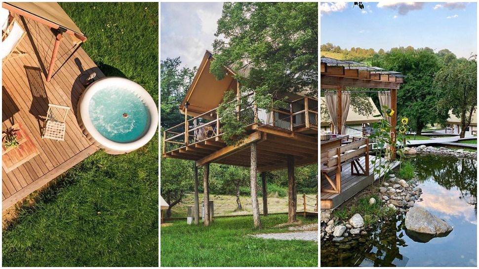 Očaravajući vineyard glamping resort kod Maribora