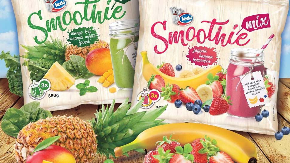 Ledo Smoothie mix – uravnotežena mješavina voća i povrća