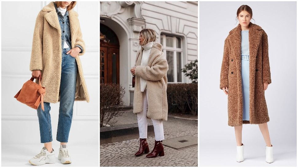 Topli teddy coat je pravi izbor za zimu