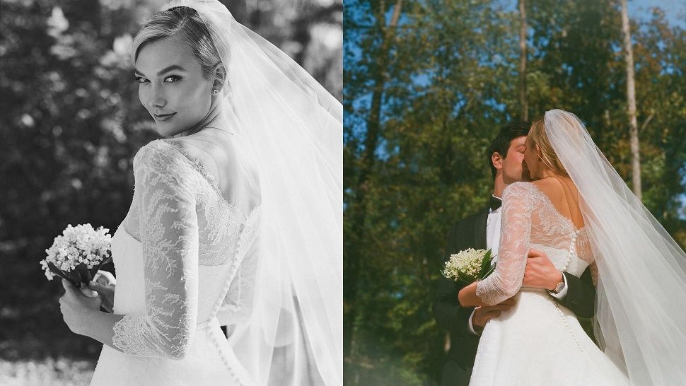 Sudeći po novim Instagram fotografijama, Karlie Kloss je bila prelijepa mladenka