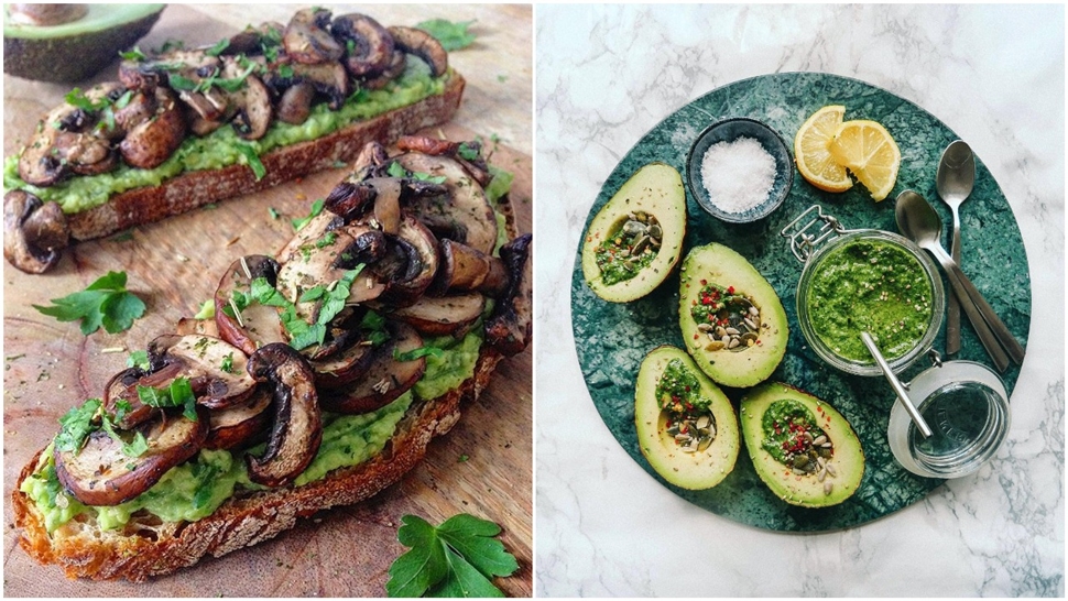 Gljive, pesto i avokado – savršen trio za jutarnji tost