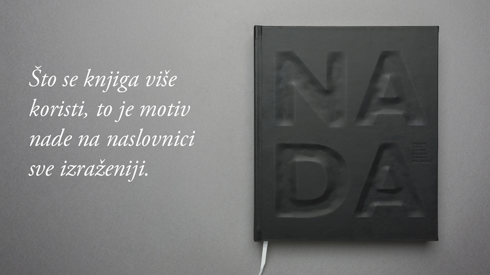 Hrvatska knjiga ‘Nada’ među 50 najbolje dizajniranih knjižnih omota na svijetu