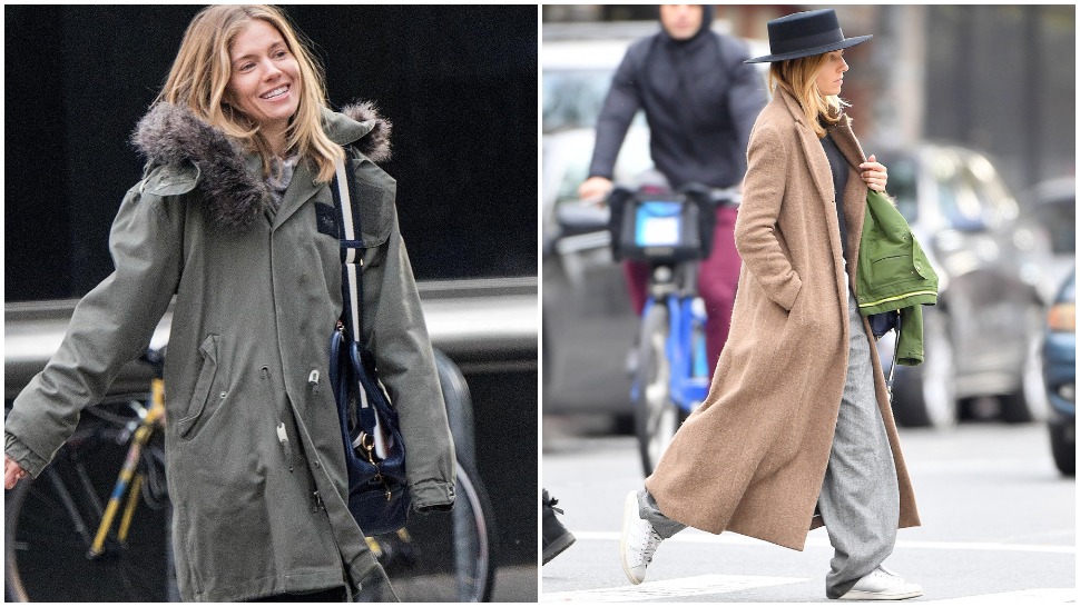 Sienna Miller nosi tri savršena modela kaputa i jakni za zimsku sezonu