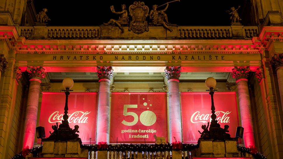 Coca-Cola proslavila 50 godina poslovanja na hrvatskom tržištu