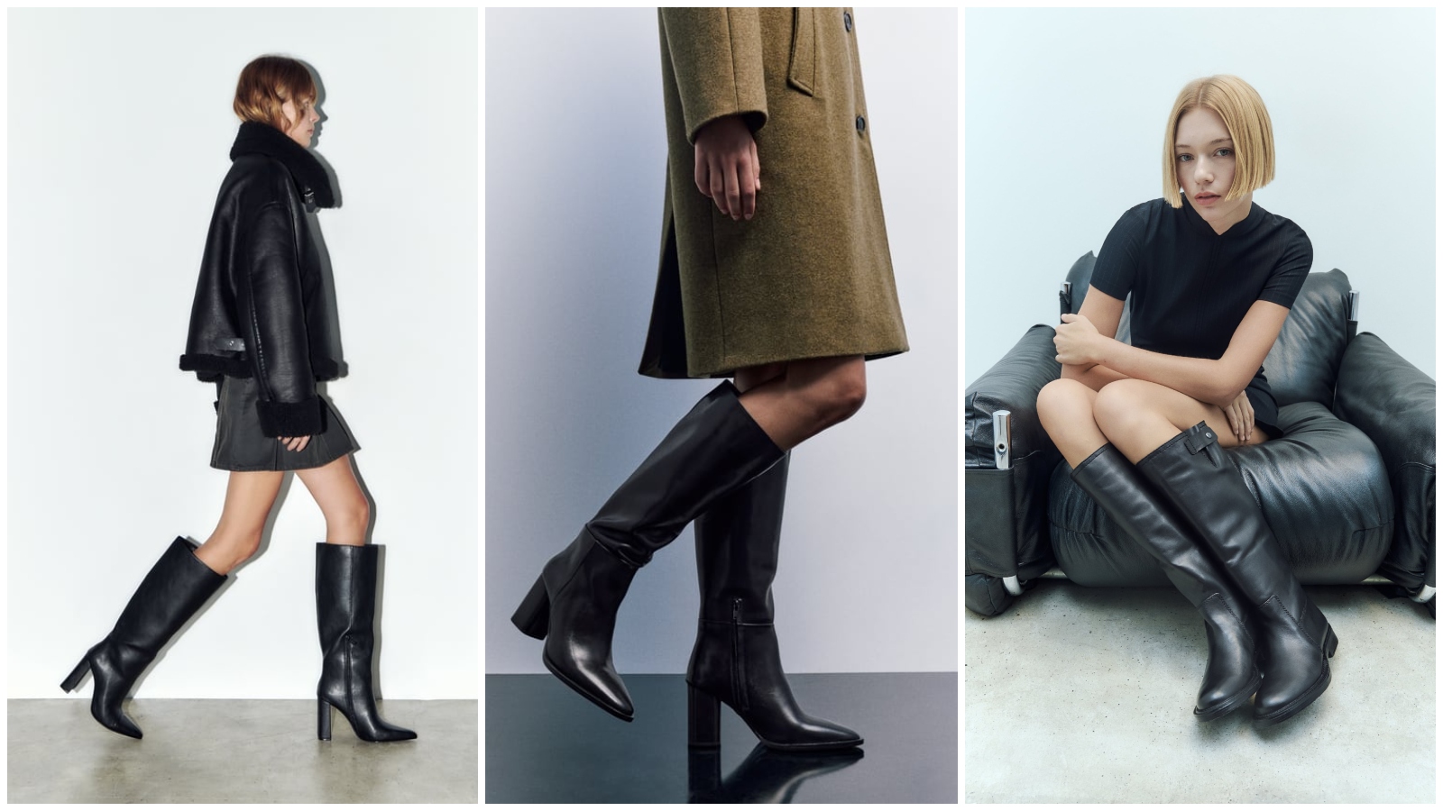 Cipele koje nikada ne izlaze iz mode: 27 modela visokih crnih čizama za jesen i zimu