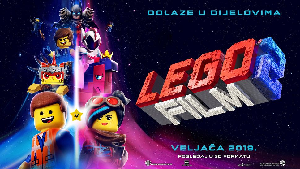 LEGO® film 2 okupio je do sada neviđenu zvjezdanu ekipu