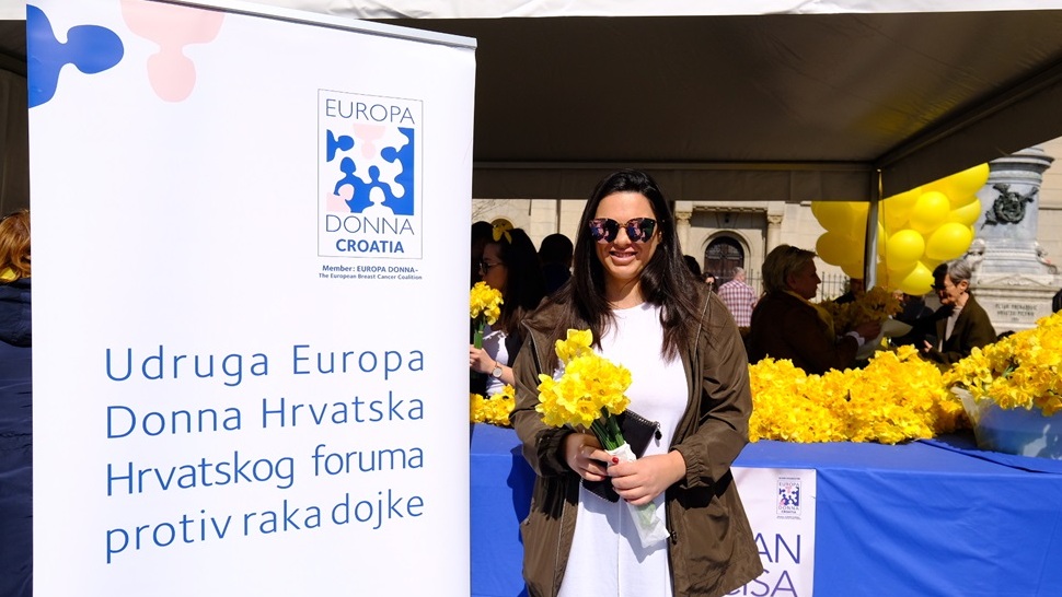 Udruga Europa Donna Hrvatska ovog vikenda je obilježila 23. Dan narcisa