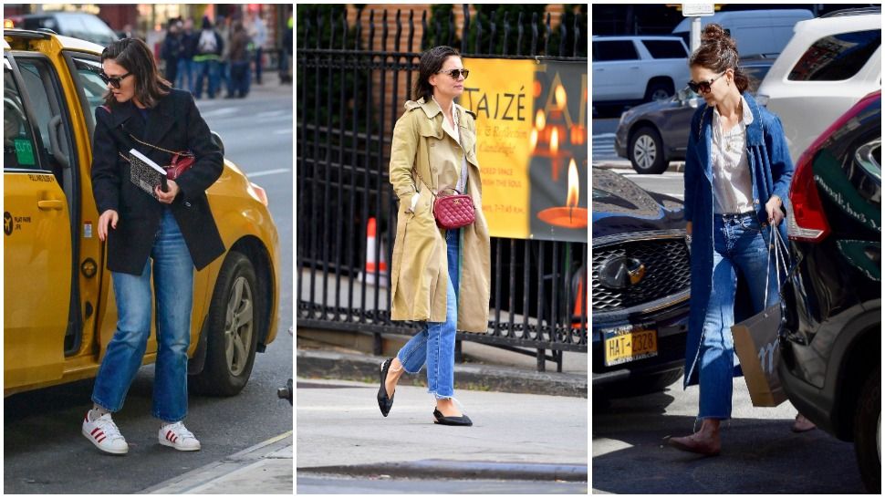 Off-duty look Katie Holmes može poslužiti kao jako dobra inspiracija