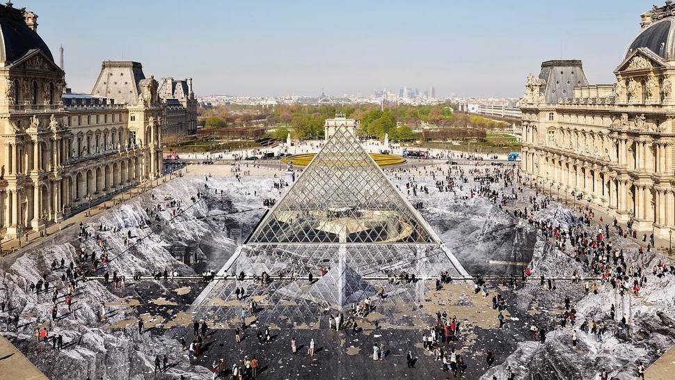 Pogledajte kako je slavni street art umjetnik JP transformirao Louvre