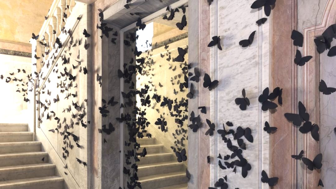 Očaravajuća umjetnička instalacija od 15000 leptira u Milanu
