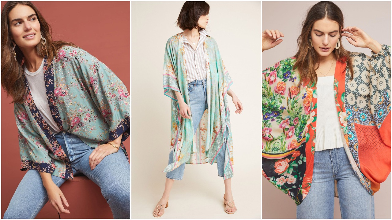 Kimono u 15 divnih modela za proljetnu sezonu