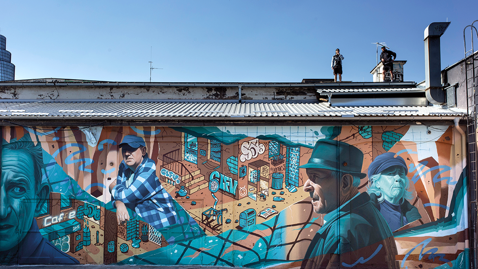 Novi veliki mural u Zagrebu pravo je osvježenje na art sceni