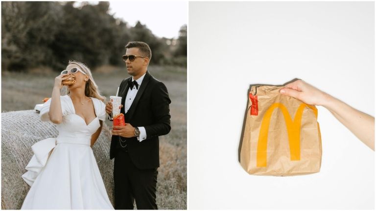 Mcdonalds wedding