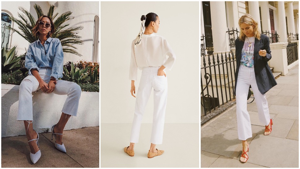 25 savršenih modela bijelih traperica i 10 ideja kako ih nositi ove sezone