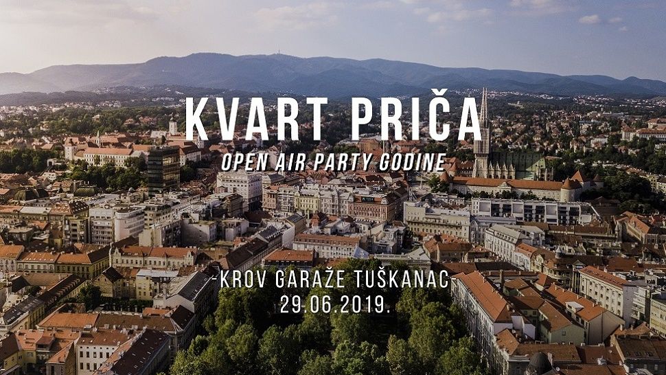 Uskoro se održava KVART PRIČA OPEN AIR PARTY koji će okupiti brojne Zagrepčane