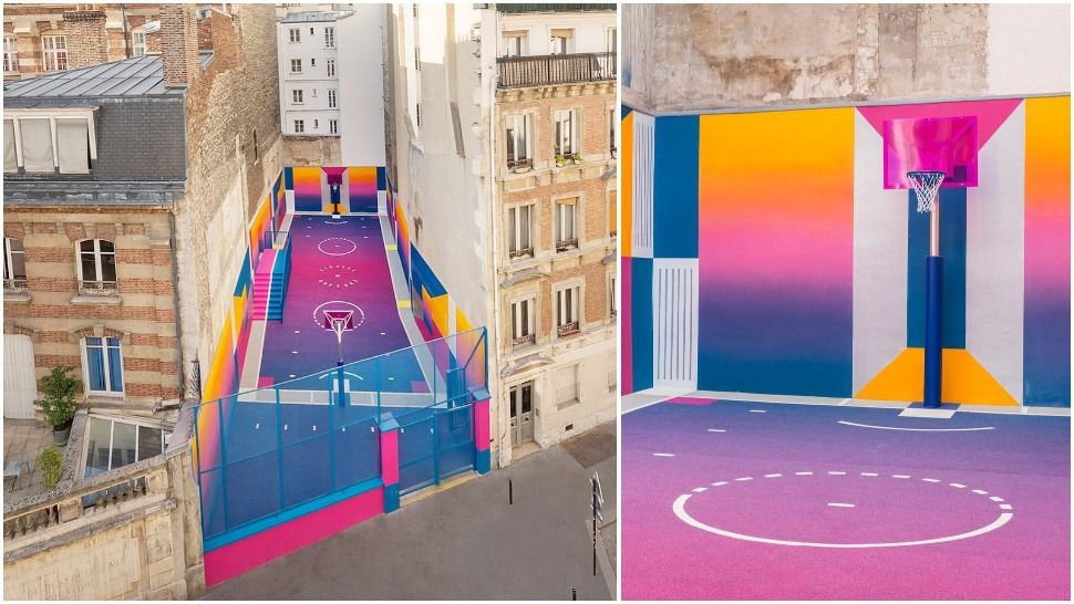 Street art košarkaško igralište u Parizu koje morate posjetiti