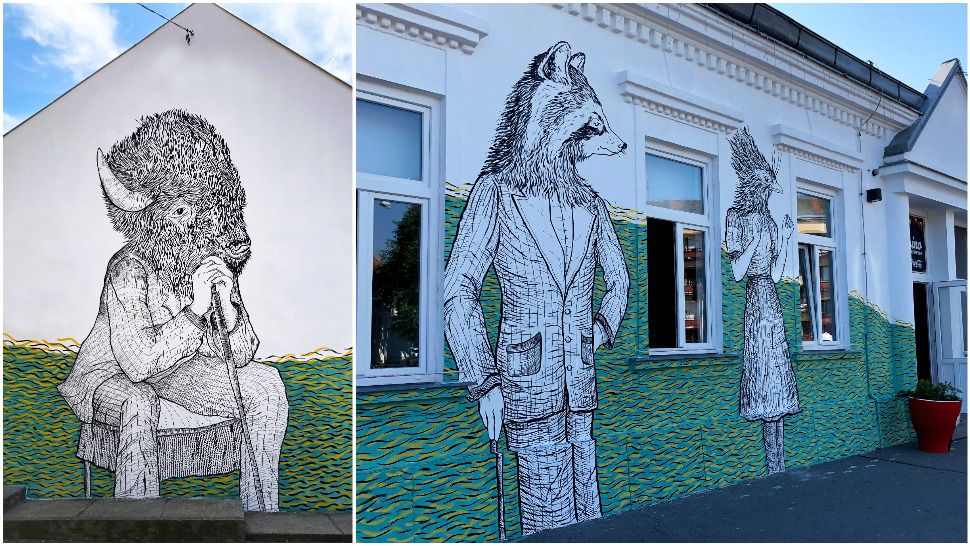 Novi genijalan mural s potpisom OKO