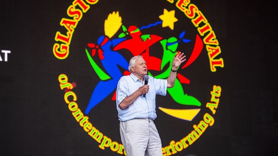 Sir David Attenborough iznenadio je sve na Glastonbury Festivalu