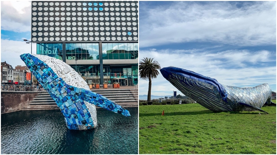 Zanimljive instalacije u svjetskim metropolama kao apel za spašavanje kitova