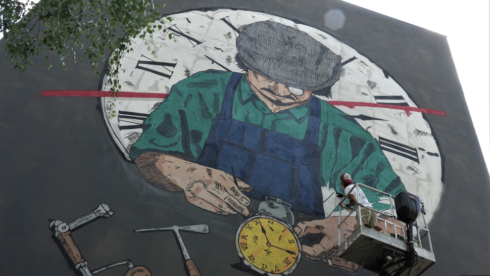 Jeste li već primijetili novi mural u Savskoj?