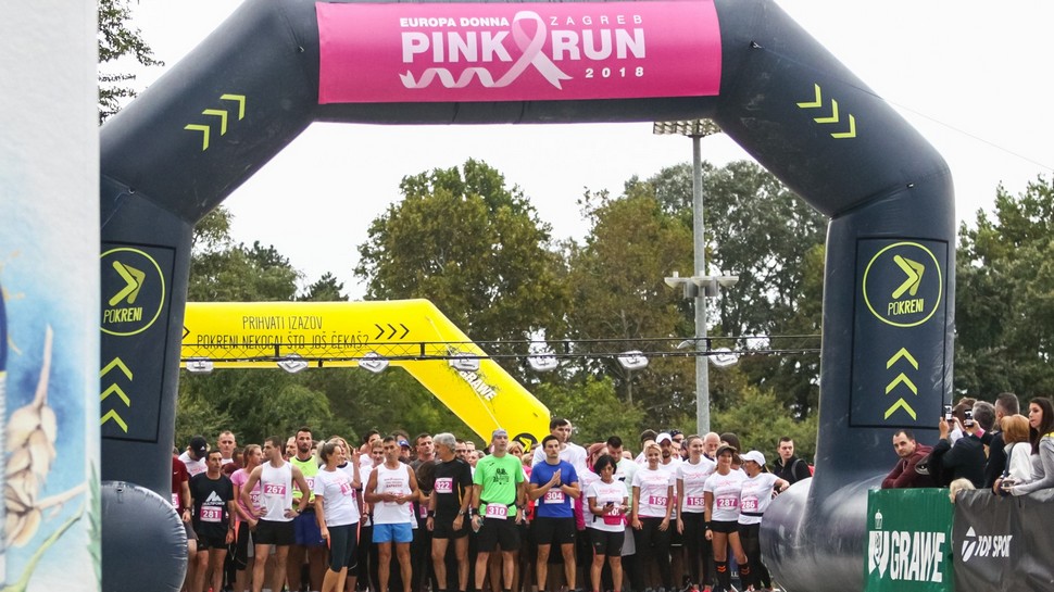 Europa Donna Zagreb Pink Run na Bundeku će okupiti brojne trkače u borbi protiv raka dojke