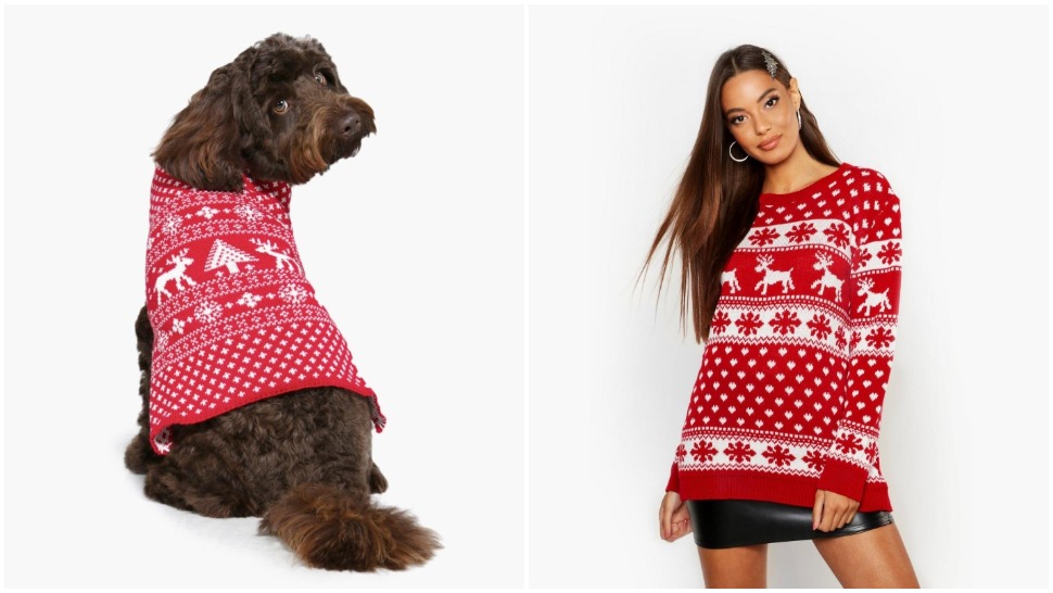 Ovih blagdana vi i vaš ljubimac možete imati ‘matchy-matchy’ božićni pulover