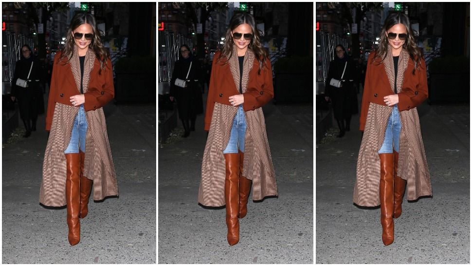 Street style inspiracija: Chrissy Teigen zna kako nositi zemljane boje