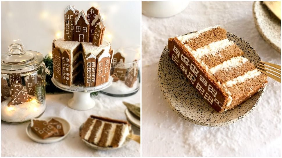 Bake me by Nina: Torta gingerbread grad kojoj nećete moći odoljeti ovih blagdana