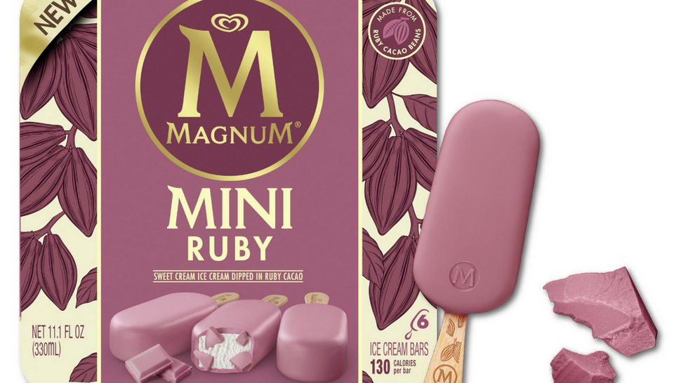 Magnum ima novi sladoled od ruby čokolade koji jedva čekamo probati