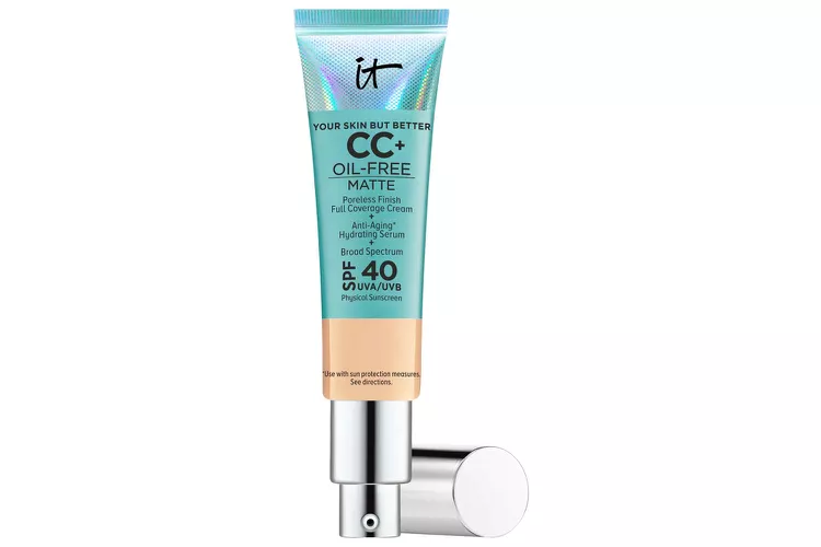 it cosmetics cc cream oil free matte with spf 40