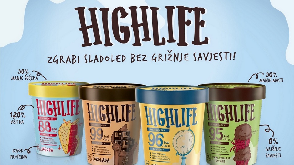 Jedinstveno predstavljanje nove linije sladoleda Highlife na prvom Ledo virtualnom eventu