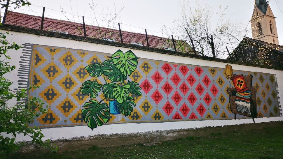 „Nekome je i park doma“ novi je mural na zagrebačkoj Opatovini