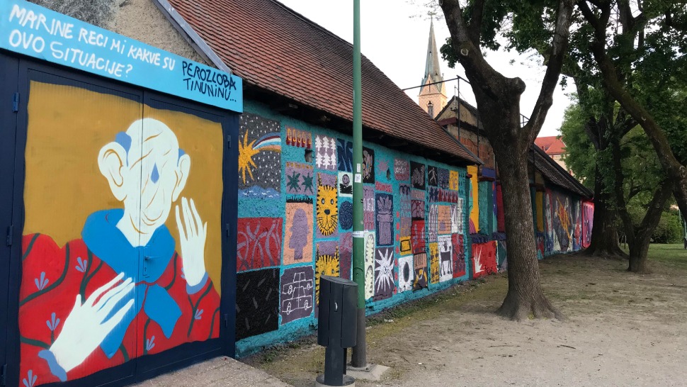 Prošetali smo Opatovinom i oduševili su nas novi murali zagrebačkih umjetnika