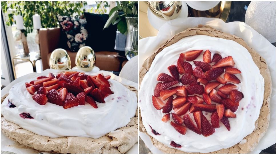 #WeLoveLocal recept: Pavlova s domaćim pekmezom od bobičastog voća i jagodama