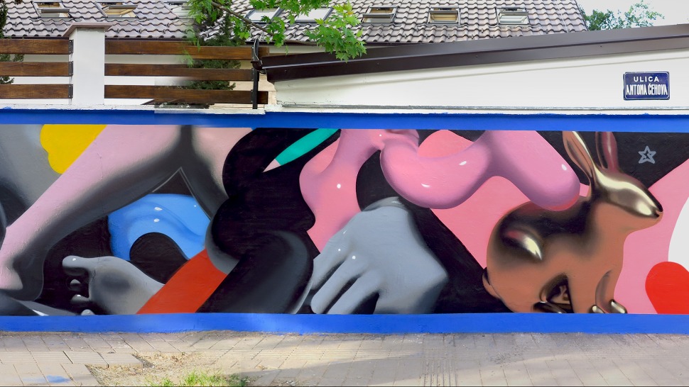 Pogledajte atraktivan mural novosadskog umjetnika Tonya Stara