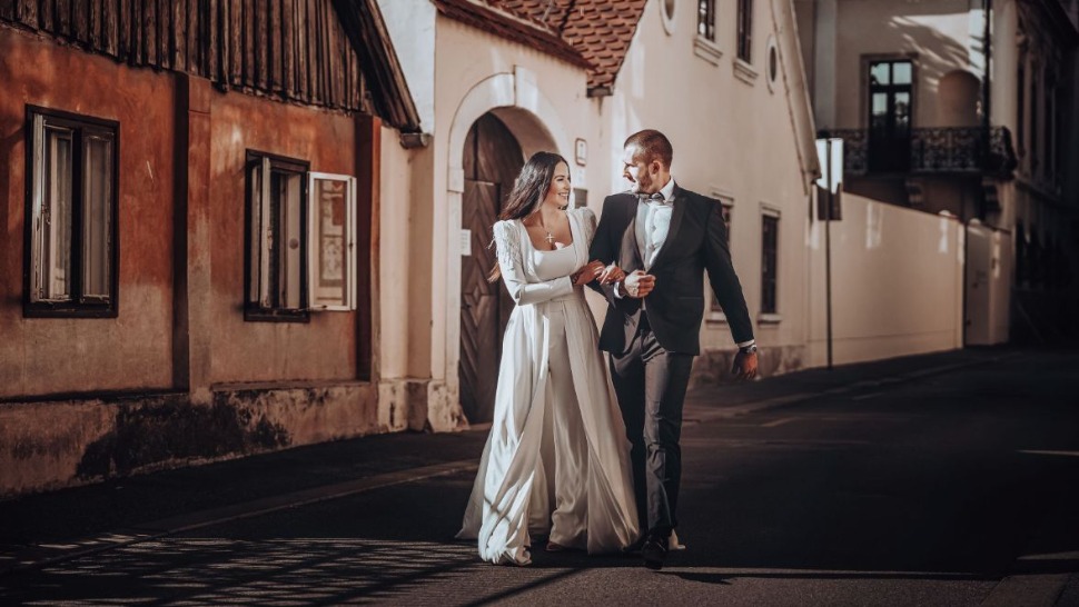 Kako je izgledalo jedno vjenčanje na praznim ulicama  Zagreba?