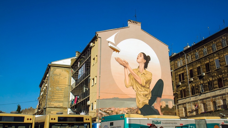 Rijeka murala 2020.: Grad je dobio još dva predivna murala