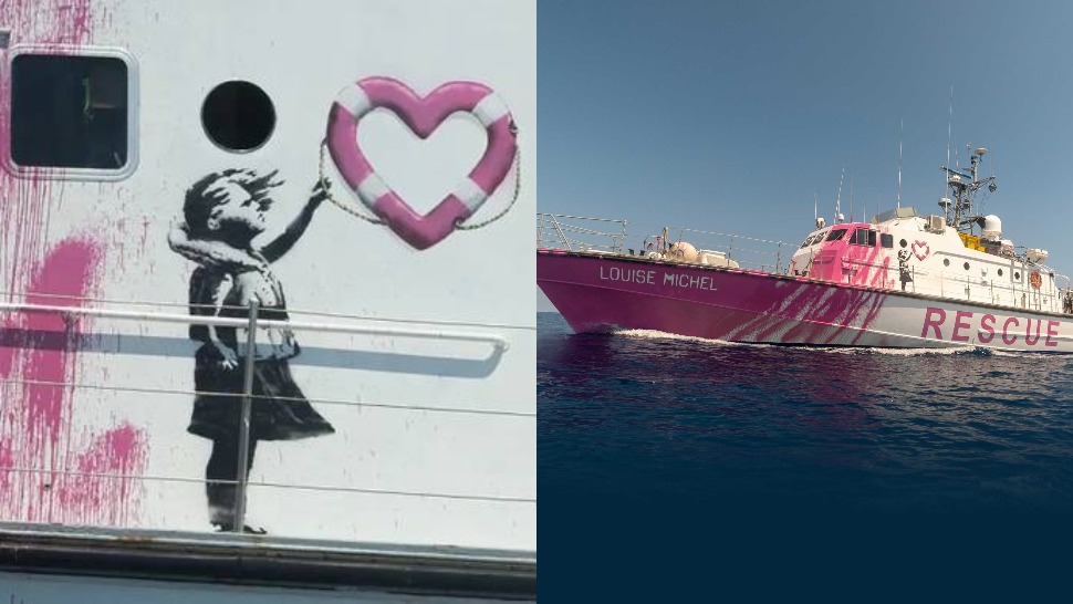 Pogledajte kako izgleda brod za spašavanje izbjeglica kojeg je kupio i uredio Banksy