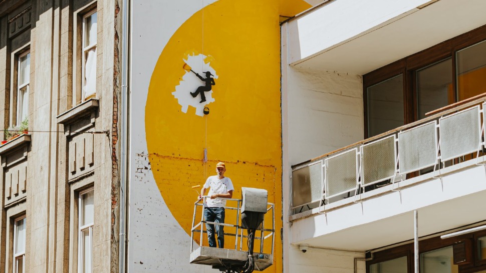 Pogledajte novi prekrasan mural na pročelju zgrade u Martićevoj ulici