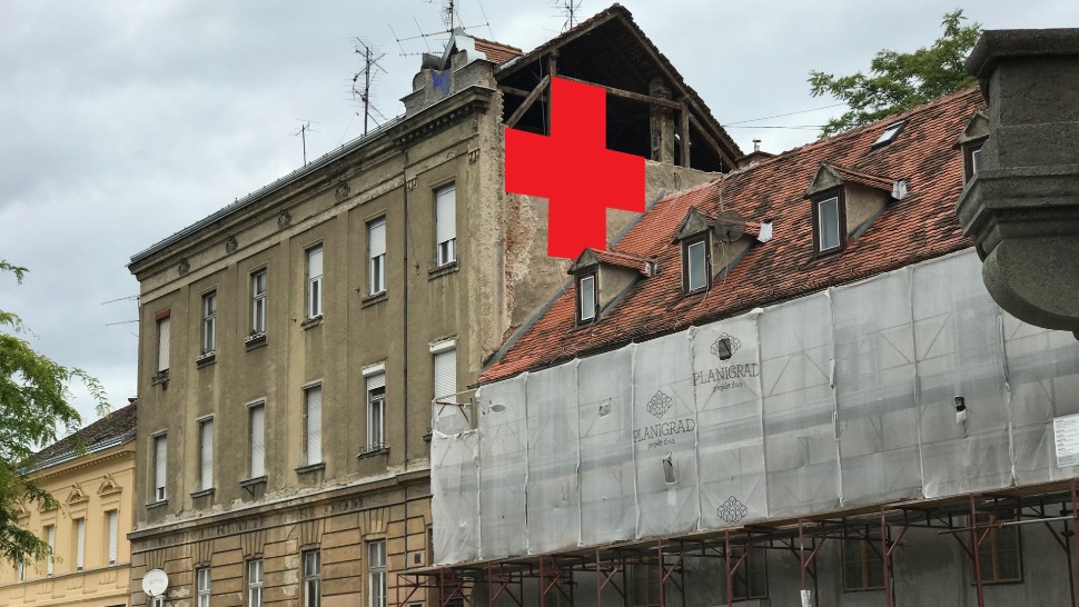 Projekt Ilica: Q’Art: „Postavljanje crvenih križeva na Ilici“ umjetnička je instalacija Aleksandra Battiste Ilića