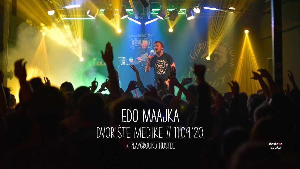 Čeka nas super koncert za kraj tjedna: Edo Maajka u dvorištu Medike