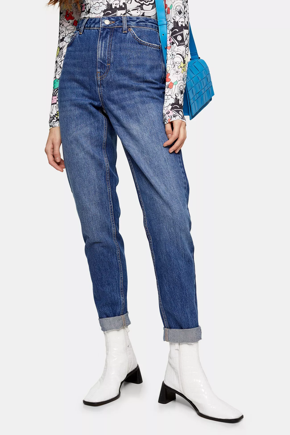 7 savršenih 'mom jeans' traperice Topshop jesen zima 2020.